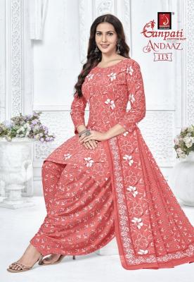 Ganpati andaaz vol 4 chanderi cycle design dress material wholesale
